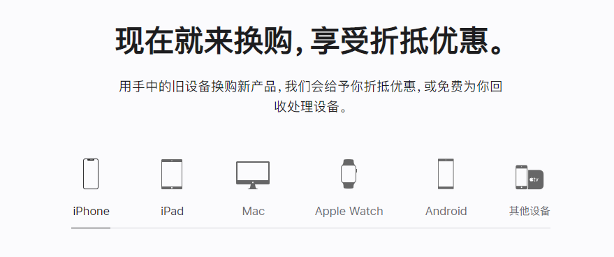 五常苹果手机维修分享iPhone以旧换新的去处 