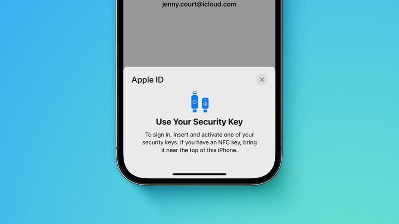 五常苹果手机维修分享iOS 16.3 新增的 Apple ID 的安全密钥有什么功能 